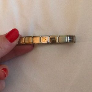 Gold played original nomination bracelet